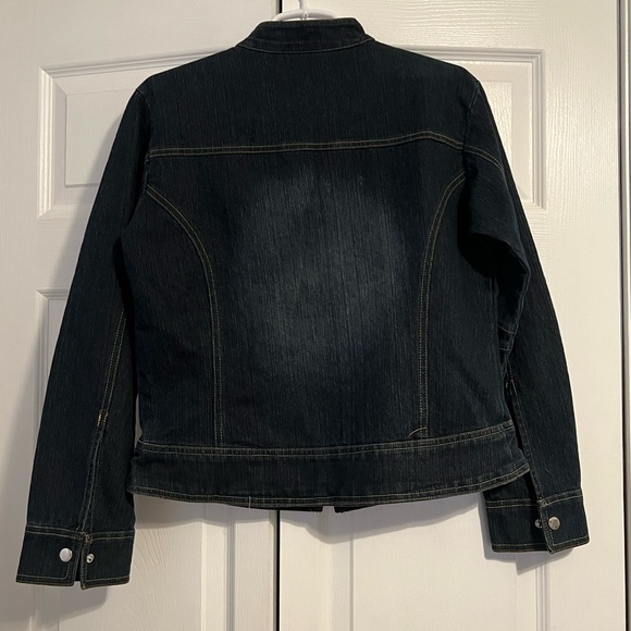 Erica Brooke Collection Jean Jacket Size Large - Picture 7 of 12